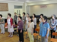 　中野島小学校の音楽室が練習拠点　　 　　　　　　