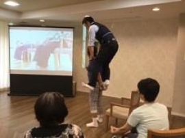 ひろのば体操後の女性