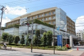 ソラとダンクが訪問した場所。川崎市立多摩病院