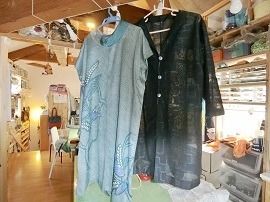 着物からチュニック・夏着物から上着