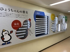 歴代ひょうちゃん いろんな顔がある